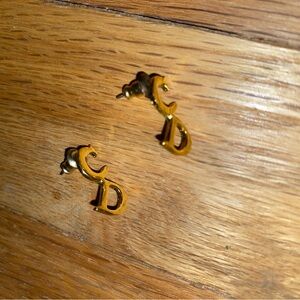 Vintage CD Christian Dior Earrings